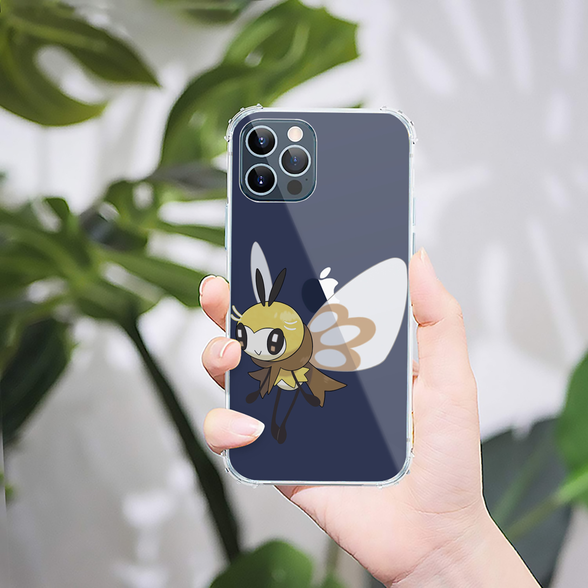 （画像用） ポケットモンスター Pokémon 【iPhone 12シリーズ対応】透明スマホケース（クリアソフトケース）